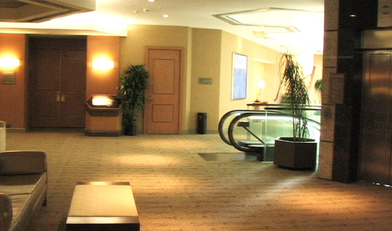 MVW General Contractors Inc. — Hotel Lobby — Escalator & Elevator Hall