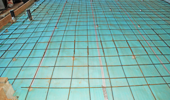 MVW General Contractors Inc. — Low-E Radiant Rebar Floor System
