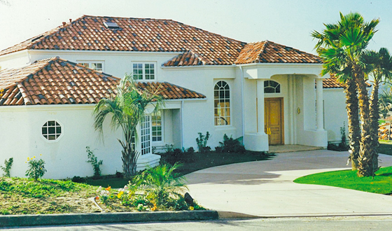 MVW General Contractors Inc. — Spanish Tile Roof — Custom Entry