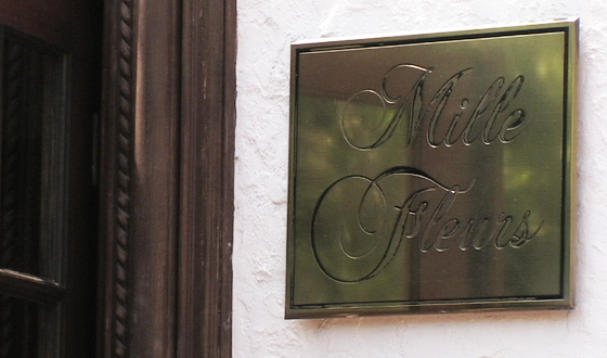 MVW General Contractors Inc. — Mille Fleurs — Entry Plaque