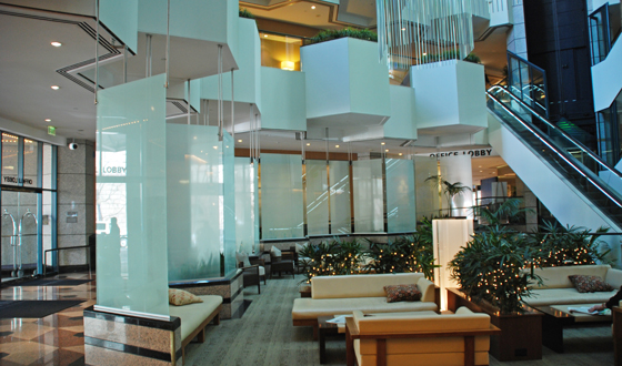 MVW General Contractors Inc. — Hotel Lobby — Glass Atrium