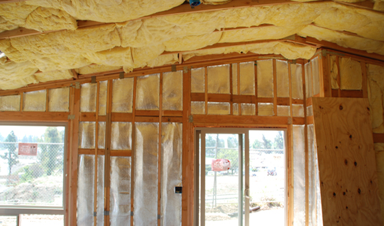MVW General Contractors Inc. — Low-E Interior Frame & Insulation
