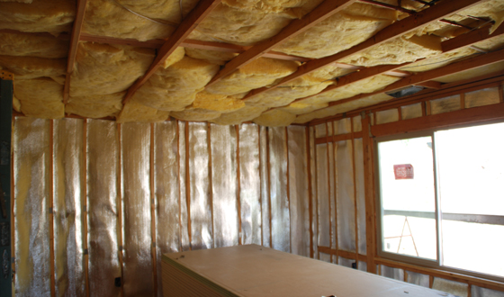 MVW General Contractors Inc. — Low-E Wall Wrap with Insulation