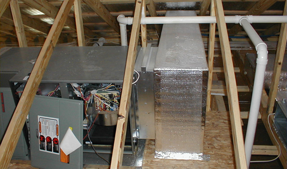 MVW General Contractors Inc. — Low-E Wrapped HVAC Ductwork