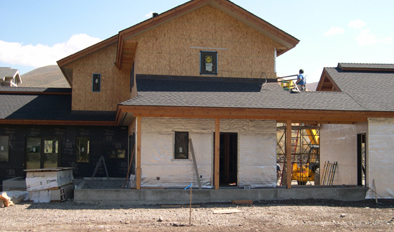 MVW General Contractors Inc. — Low-E Wrap — Framed Custom Home