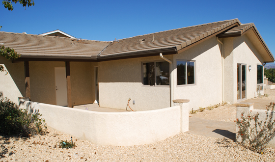 MVW General Contractors Inc. — Single-Story Custom Home — Rear Patio
