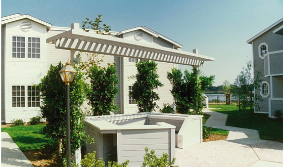 MVW General Contractors Inc. — Condo Exterior with Pergola