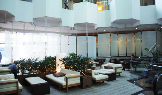 MVW General Contractors Inc. — Hotel Atrium — Lounge Seating